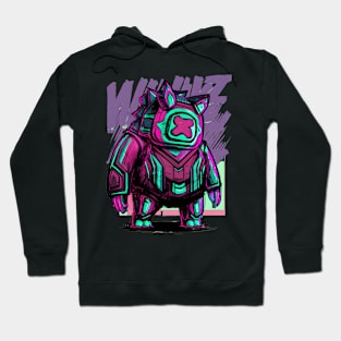 Japanese Monster Mecha Hoodie